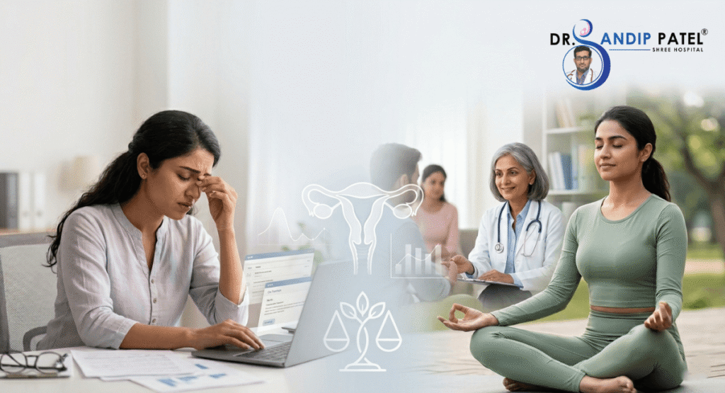 How Stress and Anxiety Affect Female Fertility and Ways Yoga Can Help
